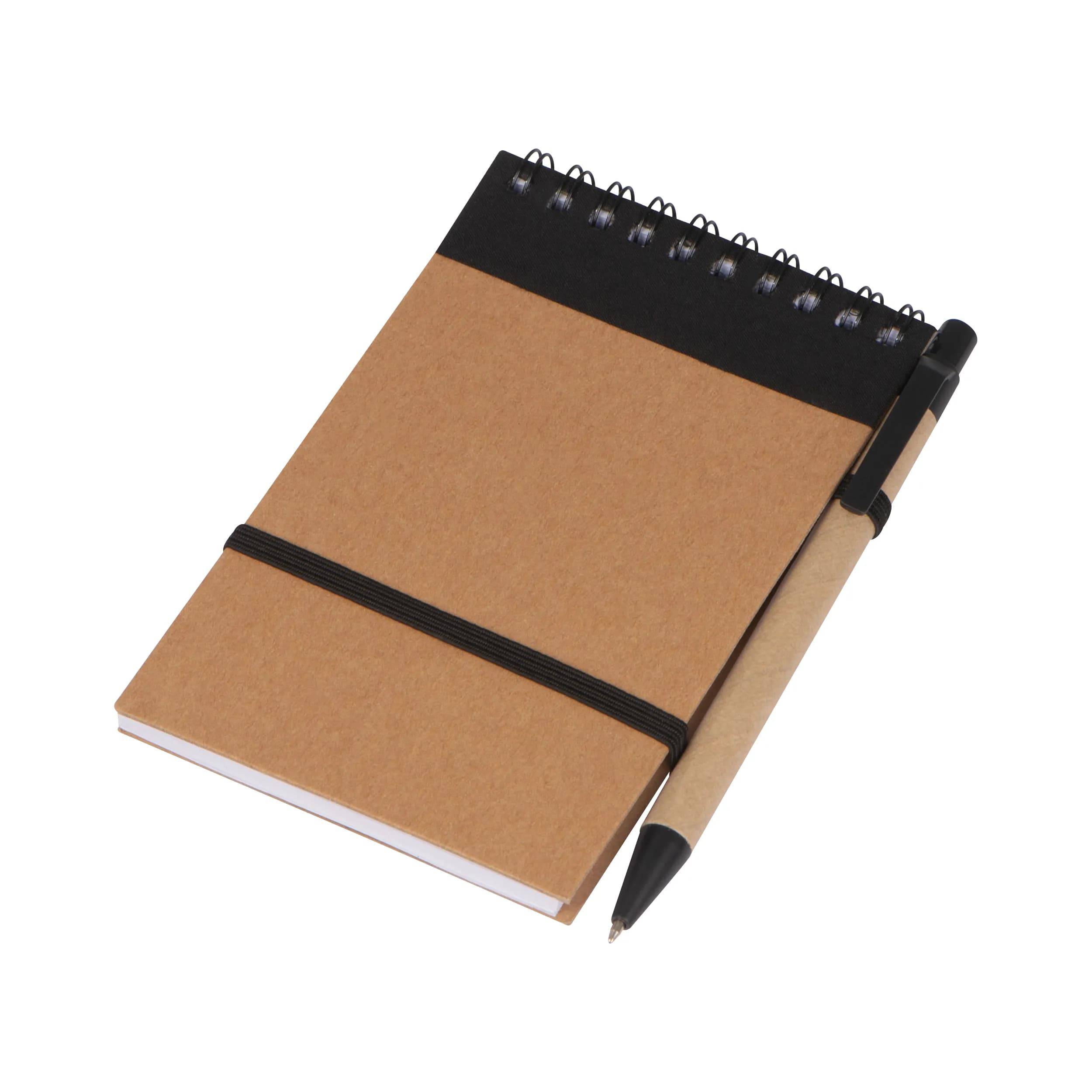 Ringbuch mit Kugelschreiber und To do Liste EUGENIO - schwarz