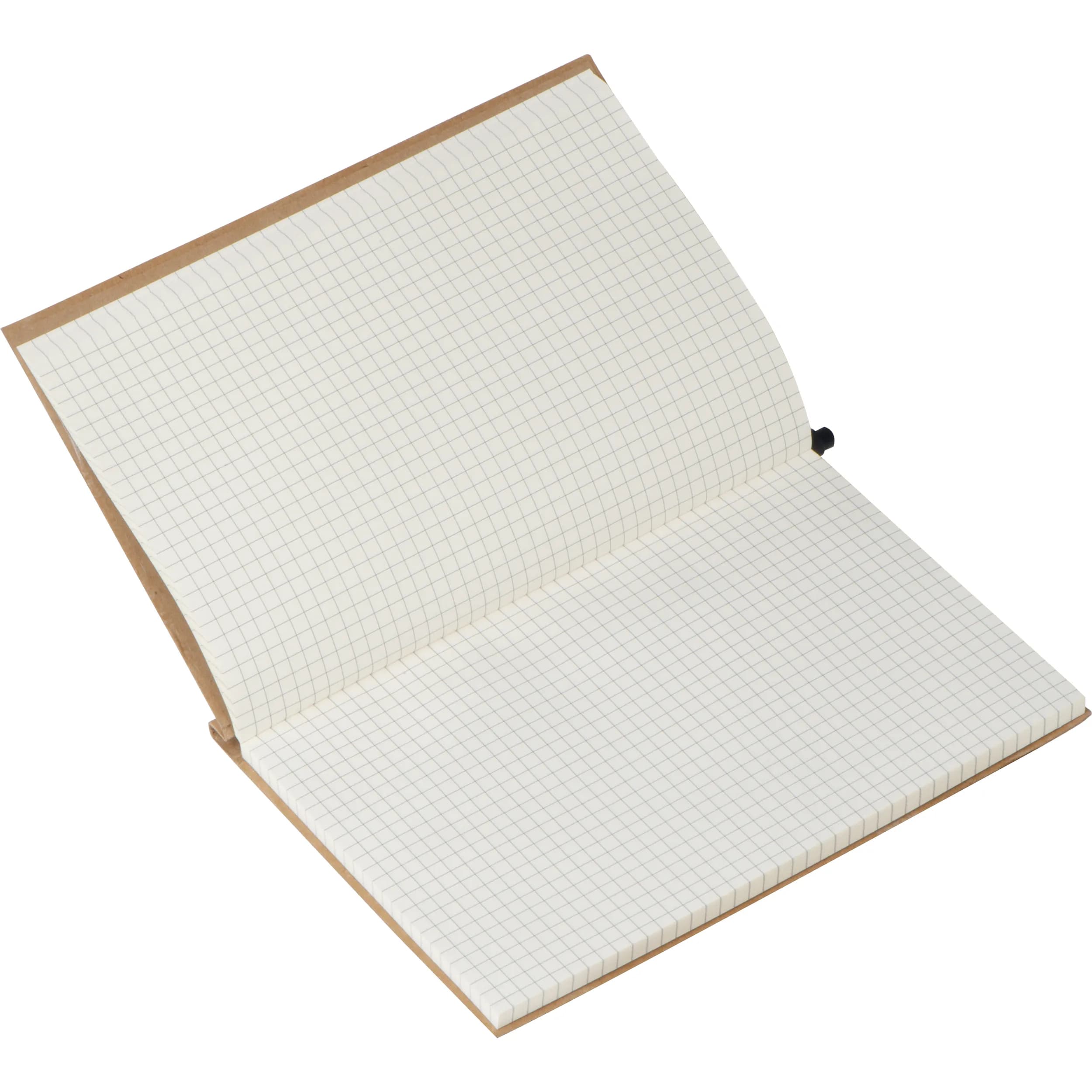 Notizbuch mit Umschlag aus Karton FELIX - braun