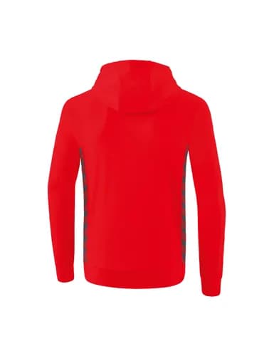 Essential Team Kapuzensweat - Kinder - rot/slate grey