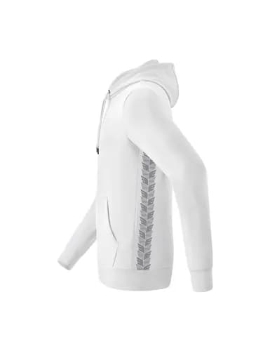 Essential Team Kapuzensweat - Erwachsene - weiß/monument grey