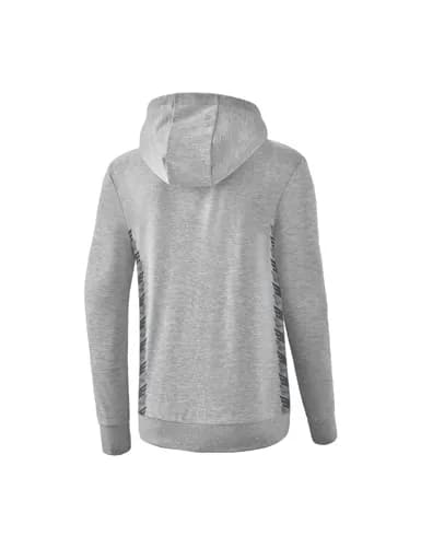 Essential Team Kapuzensweat - Damen - hellgrau melange/slate grey