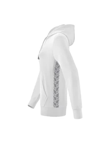 Essential Team Kapuzensweat - Damen - weiß/monument grey
