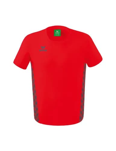 Essential Team T-Shirt - Kinder - rot/slate grey