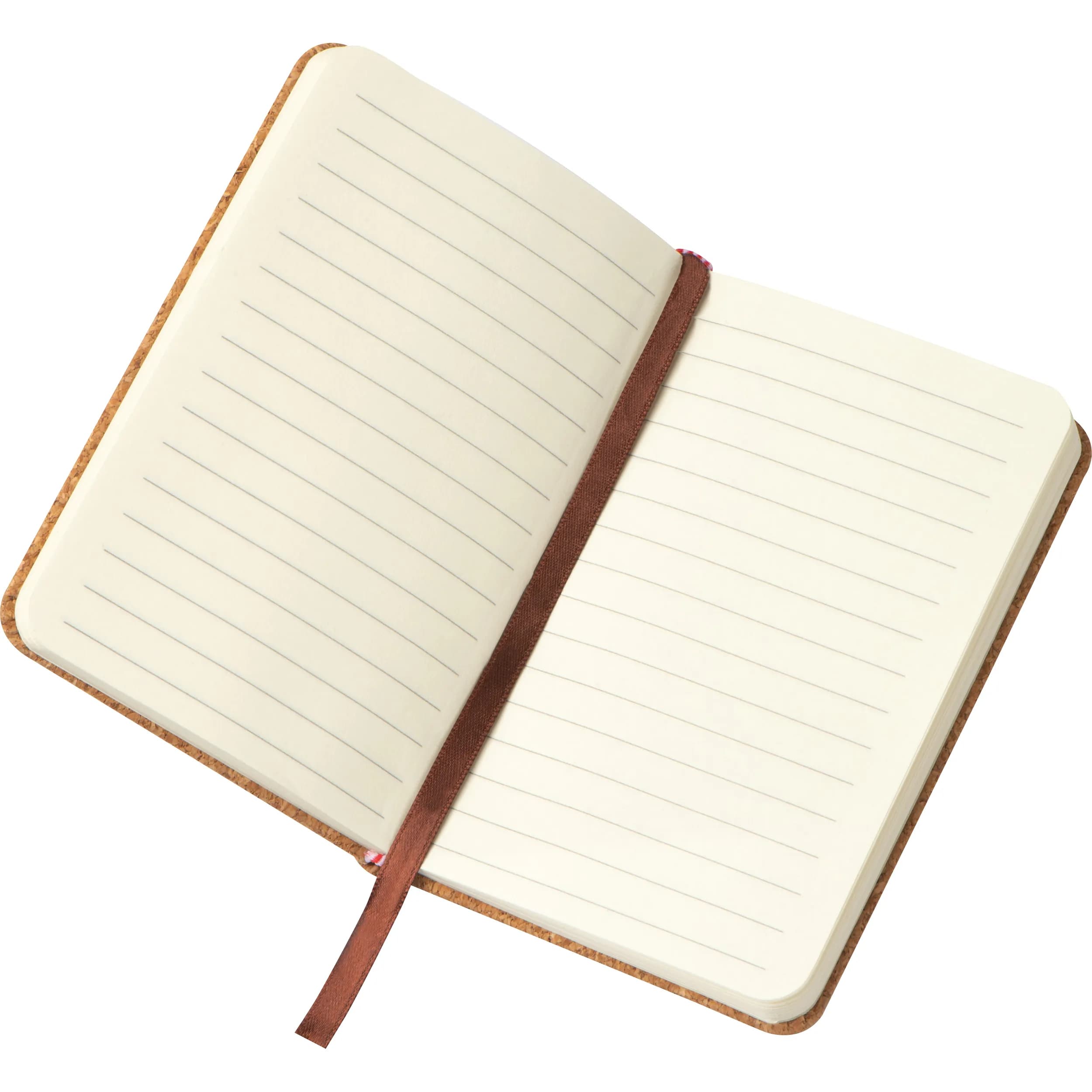 A6 Notizbuch mit Korkeinband MELVIN - beige