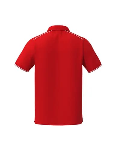 CMPT Poloshirt - Erwachsene - rot/weiß