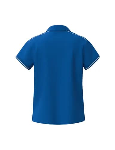 CMPT Poloshirt - Damen - new royal/weiß