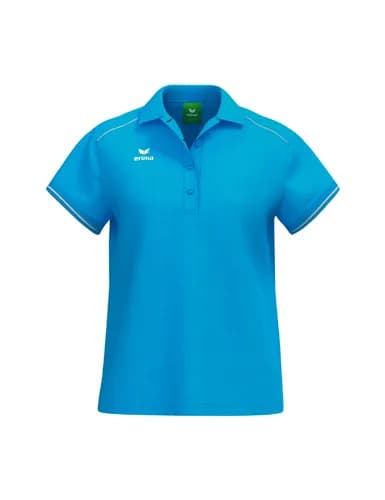 CMPT Poloshirt - Damen - curacao/weiß