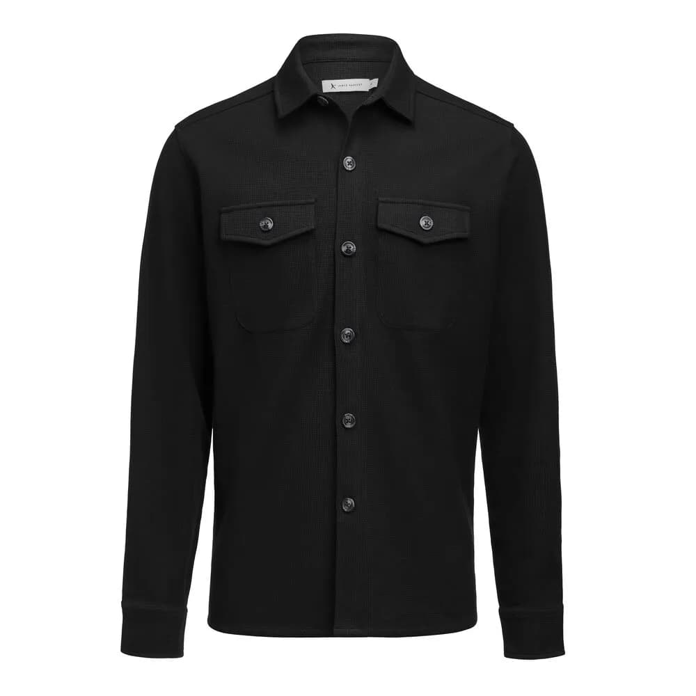 Hicksville  Overshirt Unisex - Schwarz