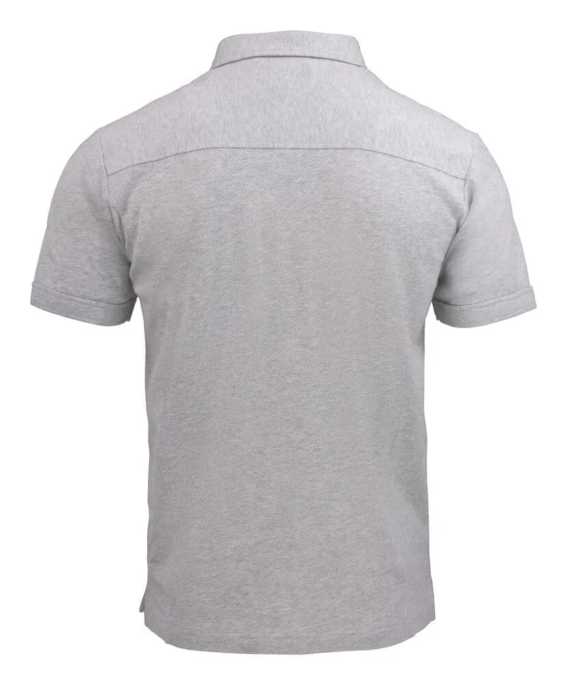 Shellden Polo Pique Herren - asche