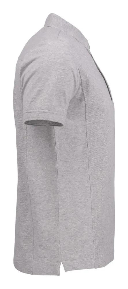 Shellden Polo Pique Herren - asche