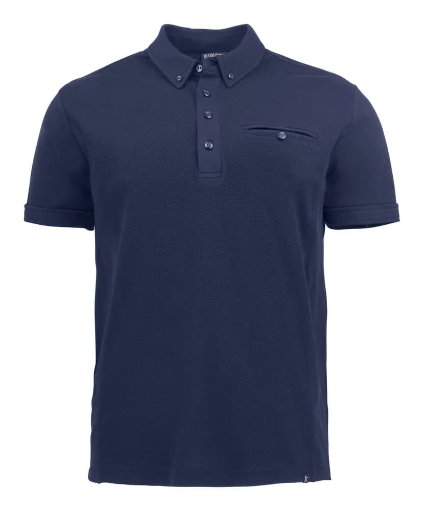 Shellden Polo Pique Herren - Marine