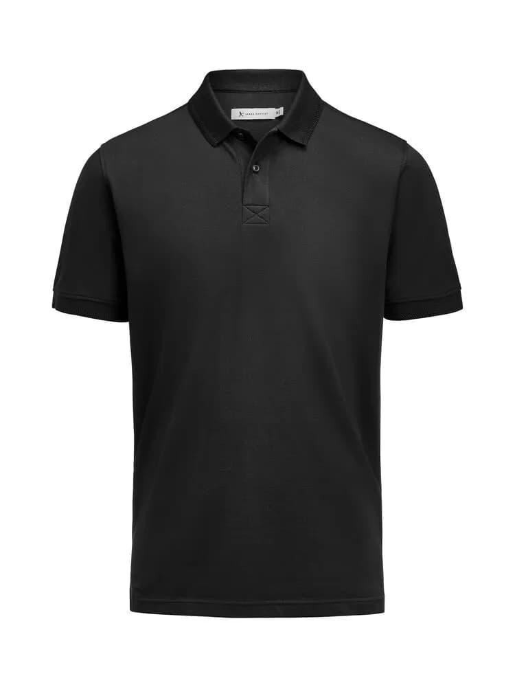 Supreme Stretch  Polo Herren - Schwarz