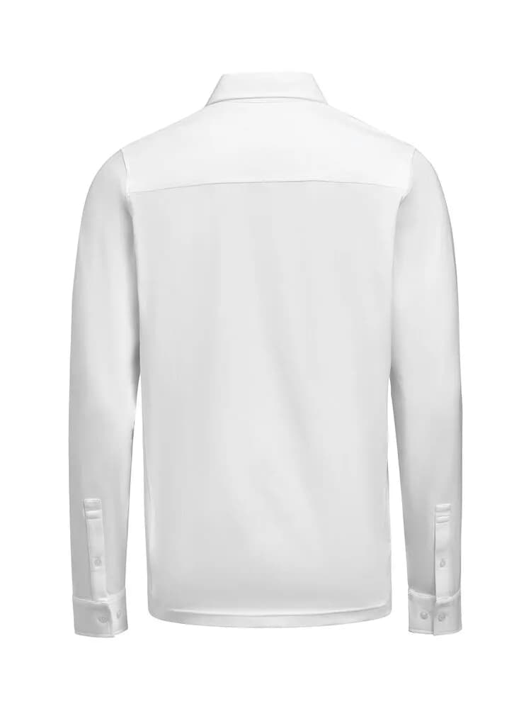 American Supreme Polo L/S Polo Herren - Weiß