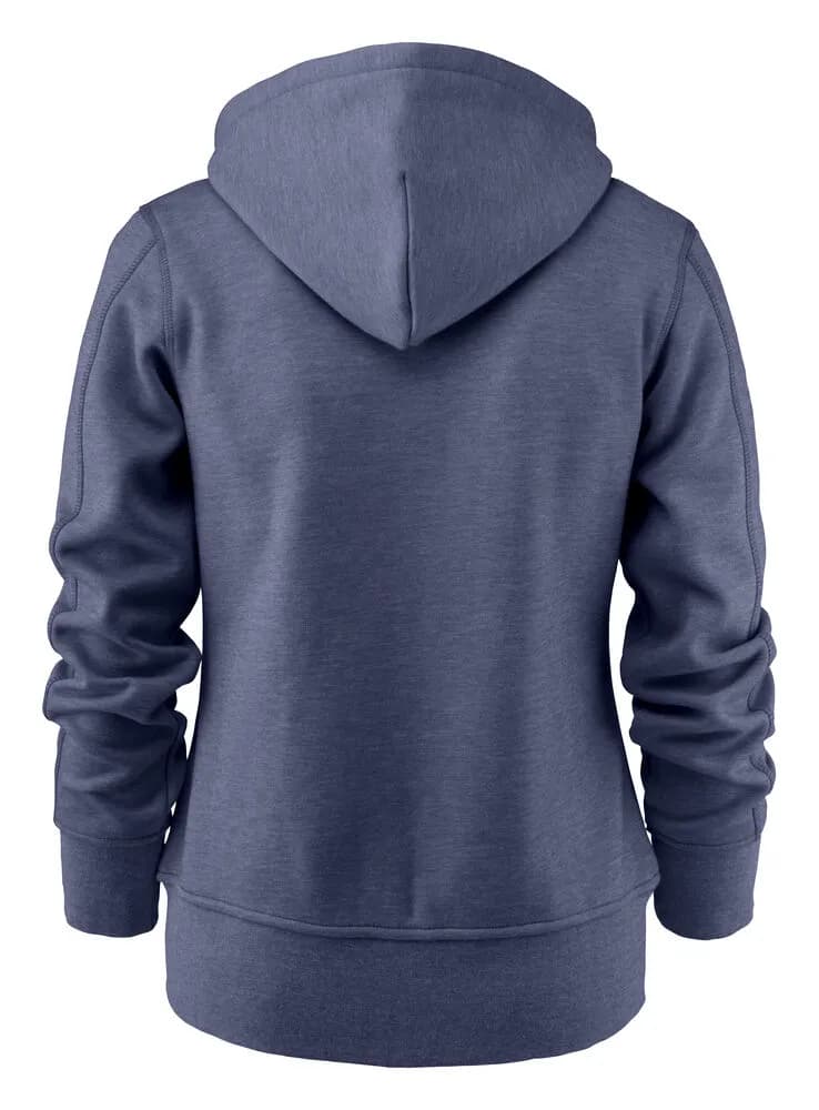 Parkwick  Pullover mit Reißverschluss Damen - Dunkelblau Meliert