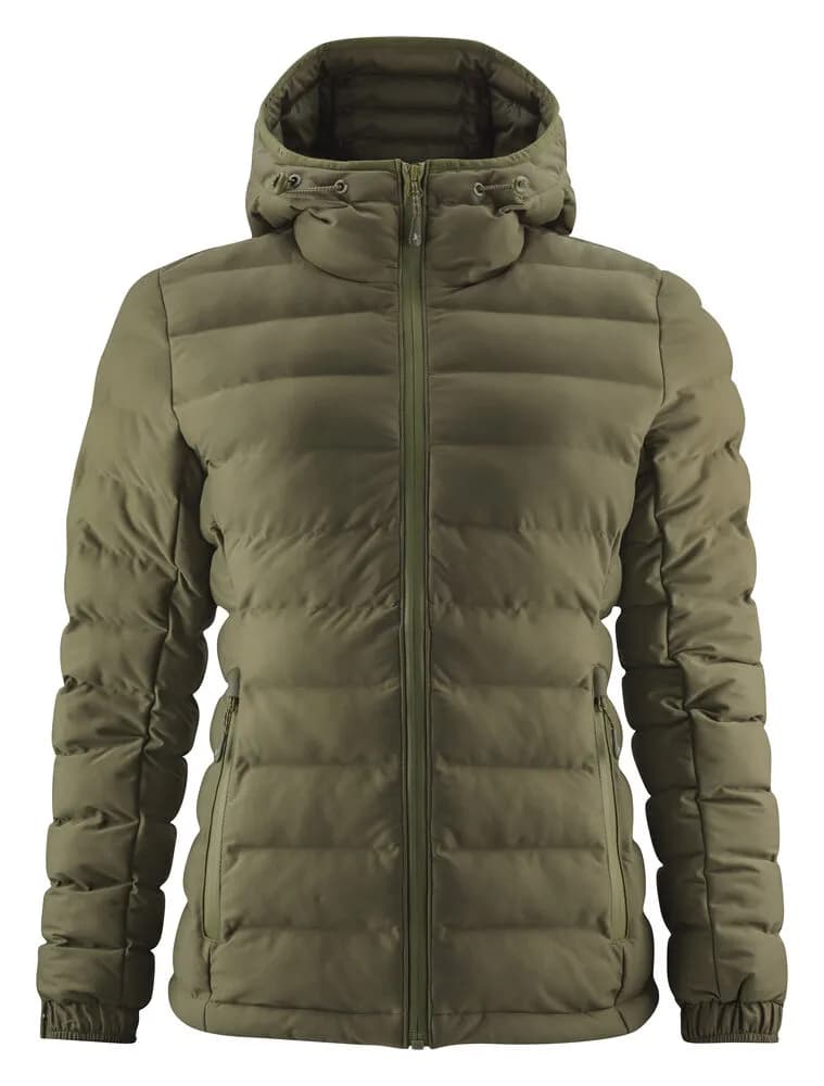 Woodlake Heights  Winterjacke Damen - Moosgrün