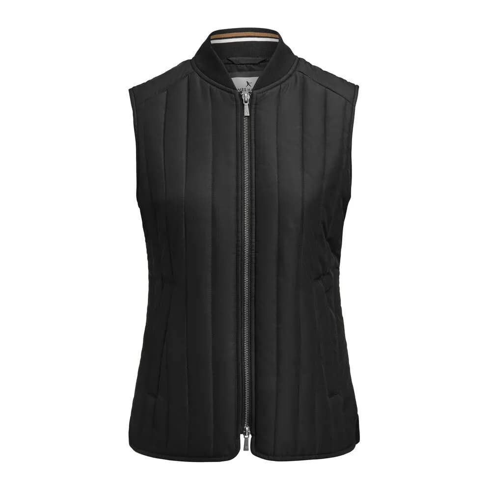 Scarsdale Vest Weste Damen - Schwarz