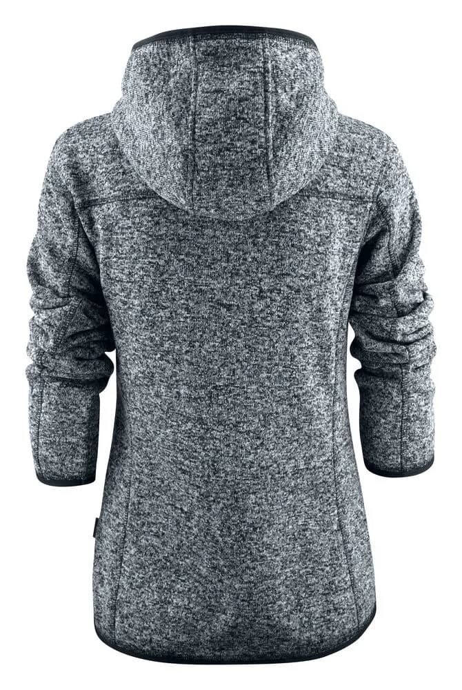 Santa Ana Fleecejacke Damen - Anthrazit Meliert