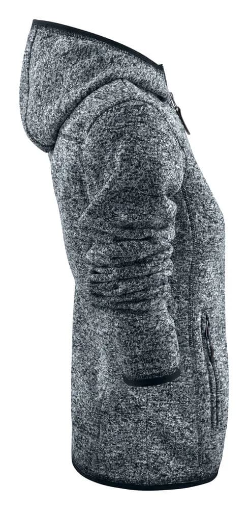 Santa Ana Fleecejacke Damen - Anthrazit Meliert