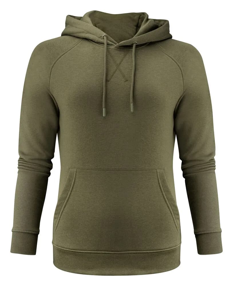 Hardin Heights Kapuzenpullover Damen - Moosgrün
