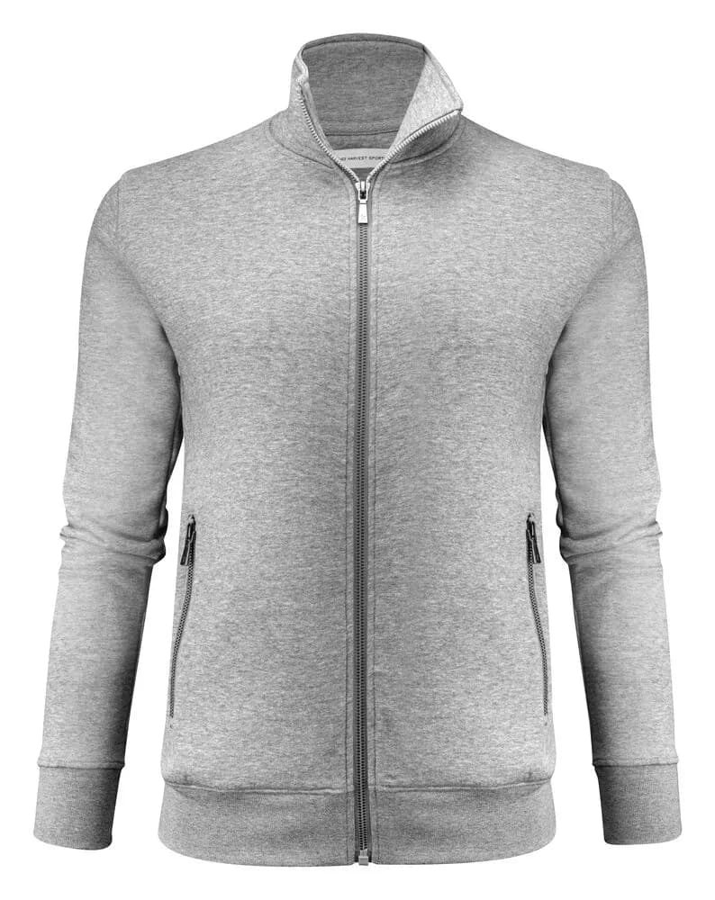Melville Heights Pullover mit Reißverschluss Damen - Grau Meliert