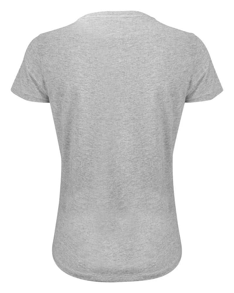 American U  T-Shirt Damen - Grau Meliert