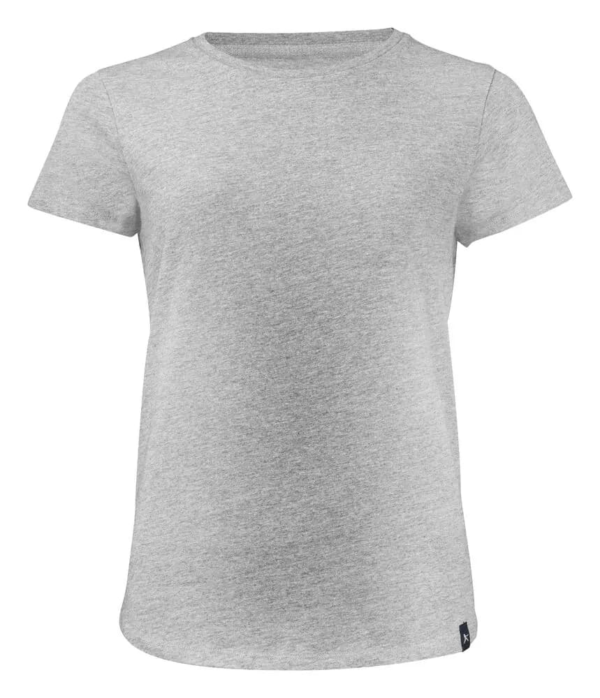 American U  T-Shirt Damen - Grau Meliert