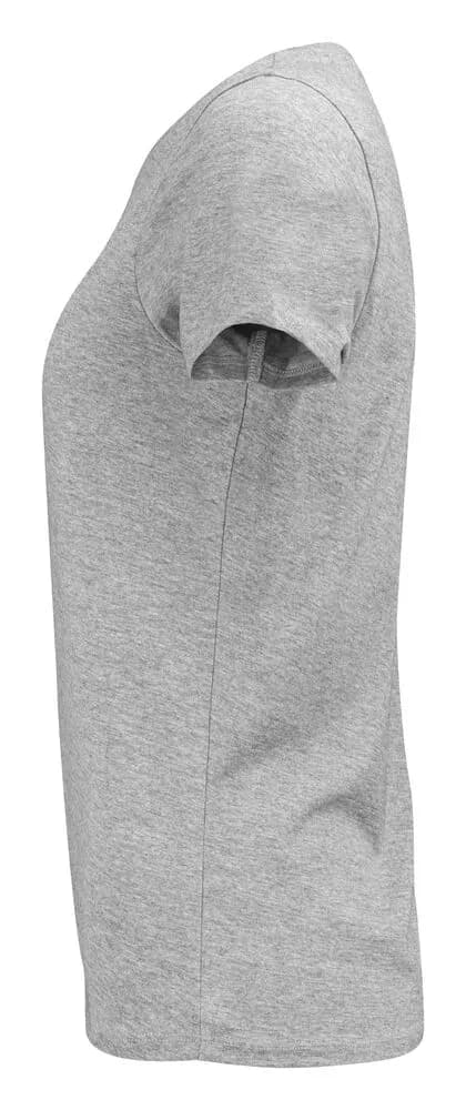 American U  T-Shirt Damen - Grau Meliert