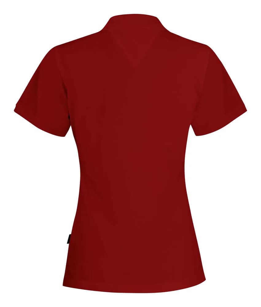 Neptune  Polo Pique Damen - Bordeaux