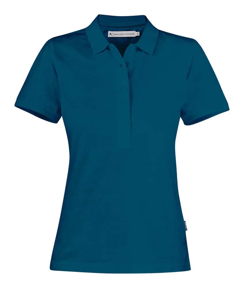 Neptune  Polo Pique Damen - Petrol