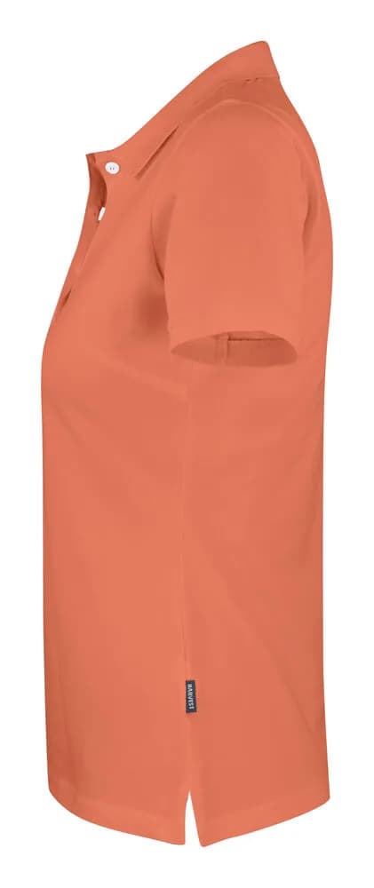 Sunset Polo Pique Damen - Vintage Orange