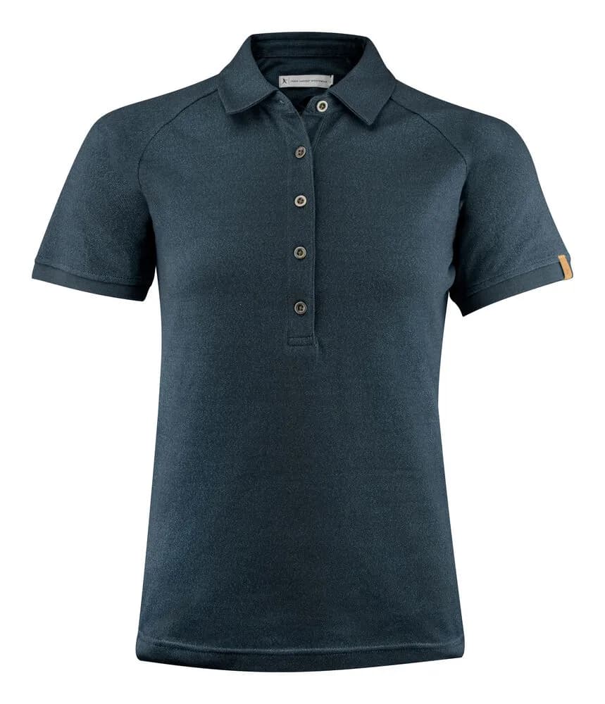 Brookings Polo Pique Damen - Marine