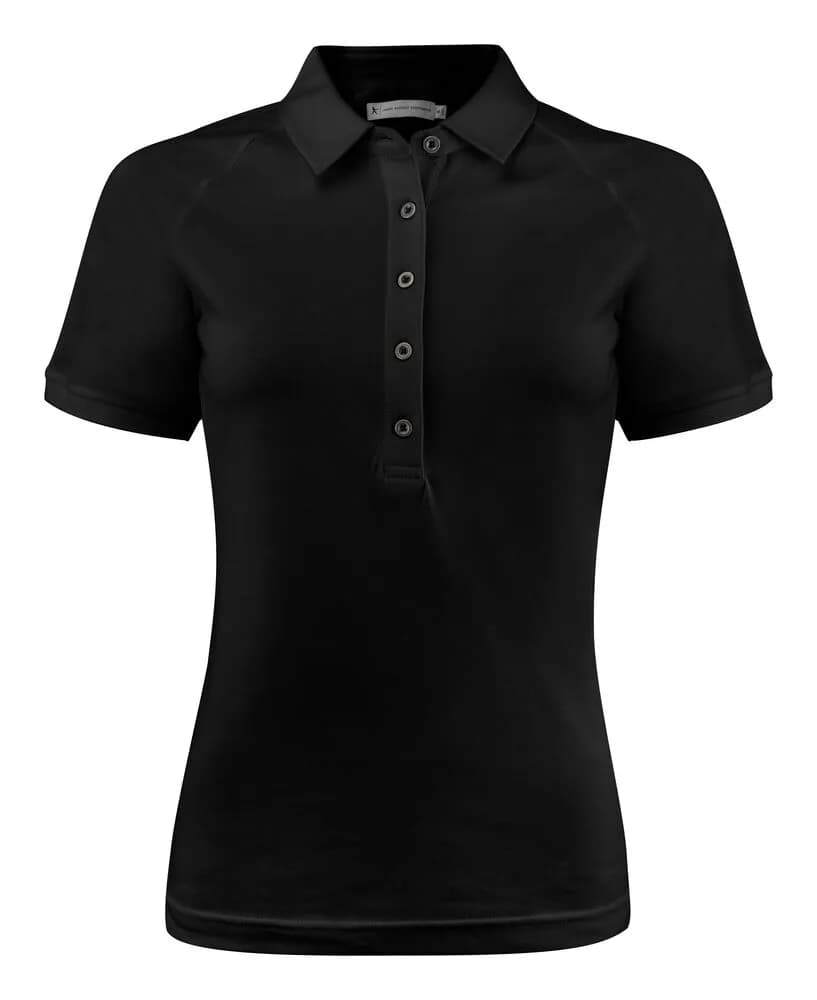 Brookings Polo Pique Damen - Schwarz