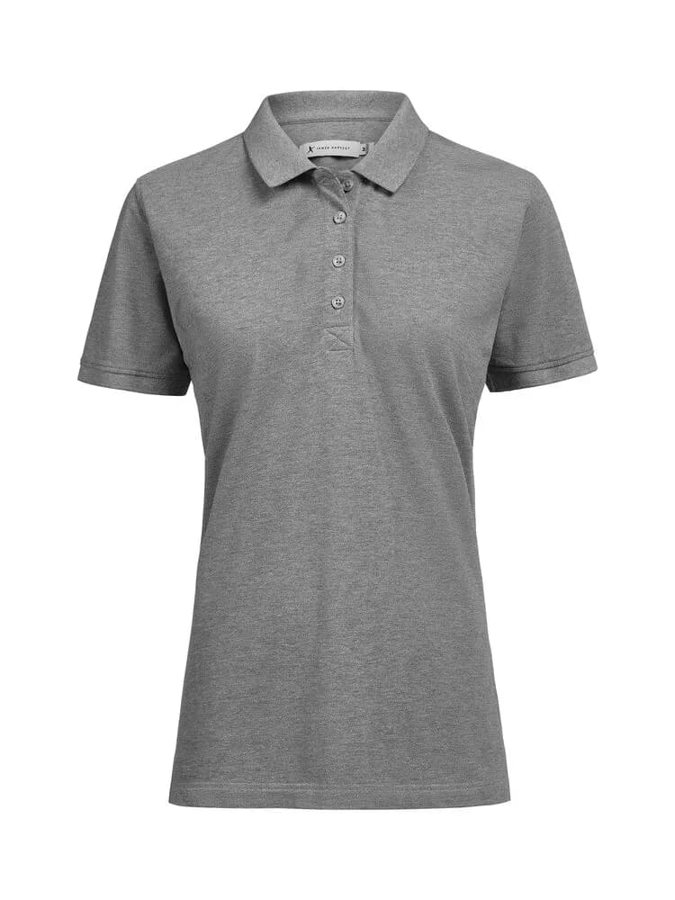 Supreme  Polo Regular Fit Damen - Grau Meliert