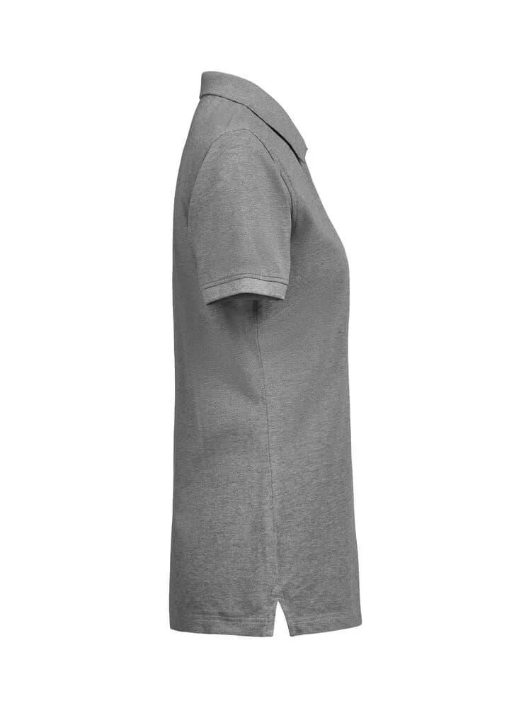 Supreme  Polo Regular Fit Damen - Grau Meliert