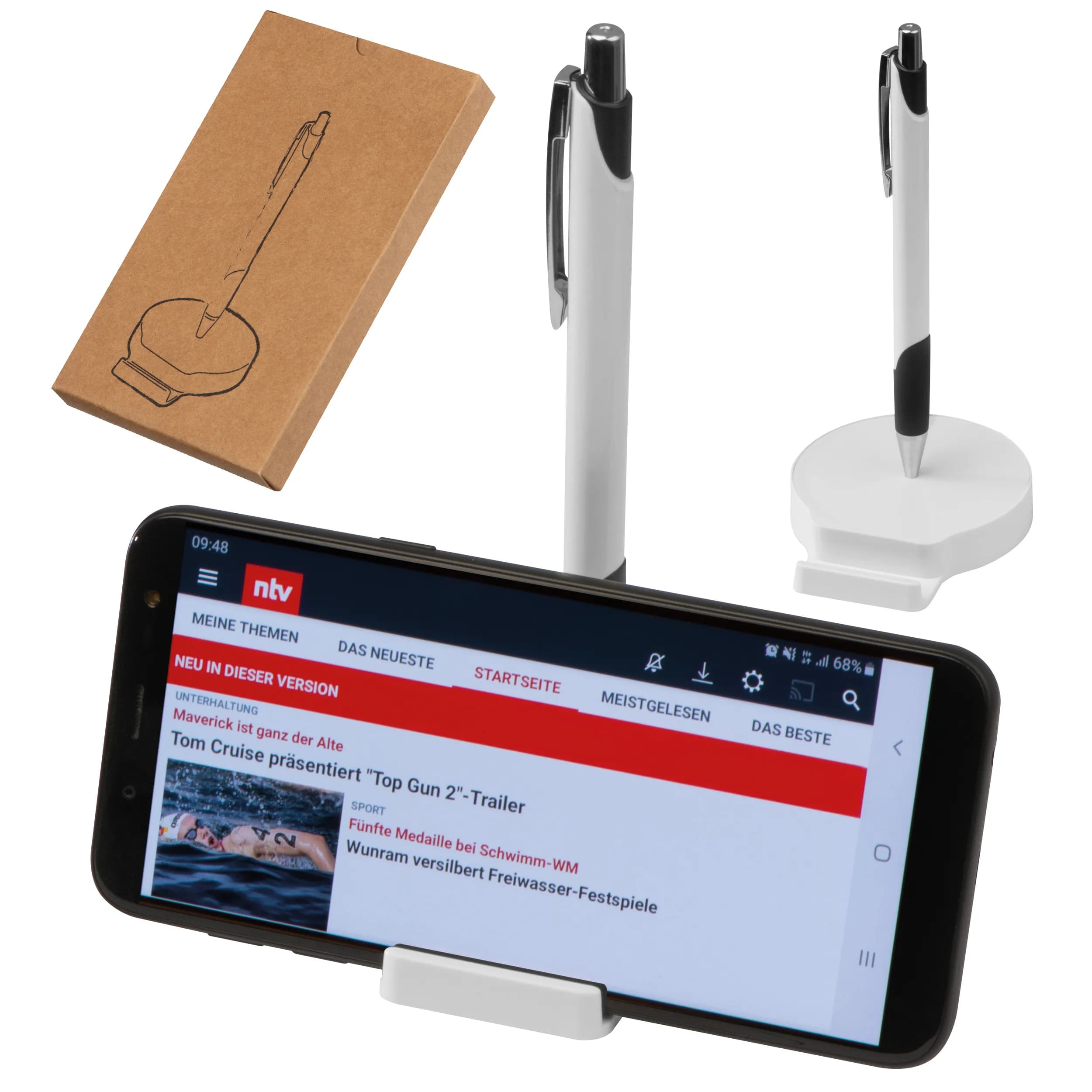 Handyhalter mit Magnetfunktion REINHOLD - weiss