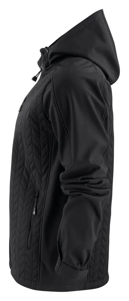 Myers Softshell Jacke Herren - Schwarz