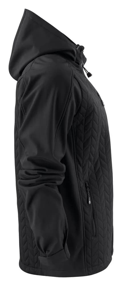 Myers Softshell Jacke Herren - Schwarz