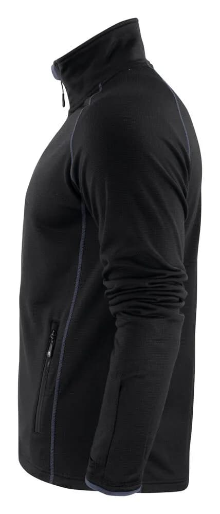 Miles Fleecejacke Herren - Schwarz