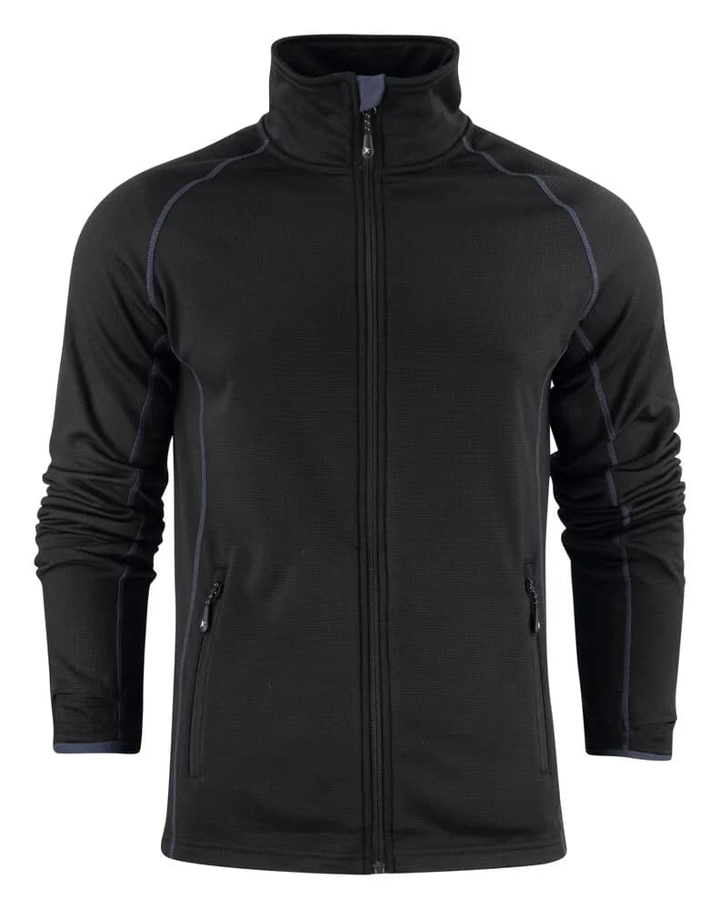 Miles Fleecejacke Herren - Schwarz