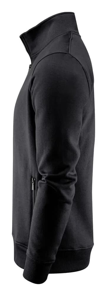 Melville Heights Pullover mit Reißverschluss Herren - Schwarz