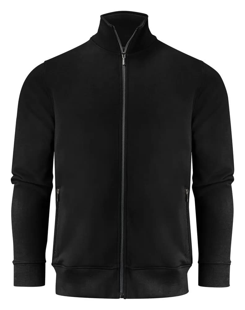 Melville Heights Pullover mit Reißverschluss Herren - Schwarz