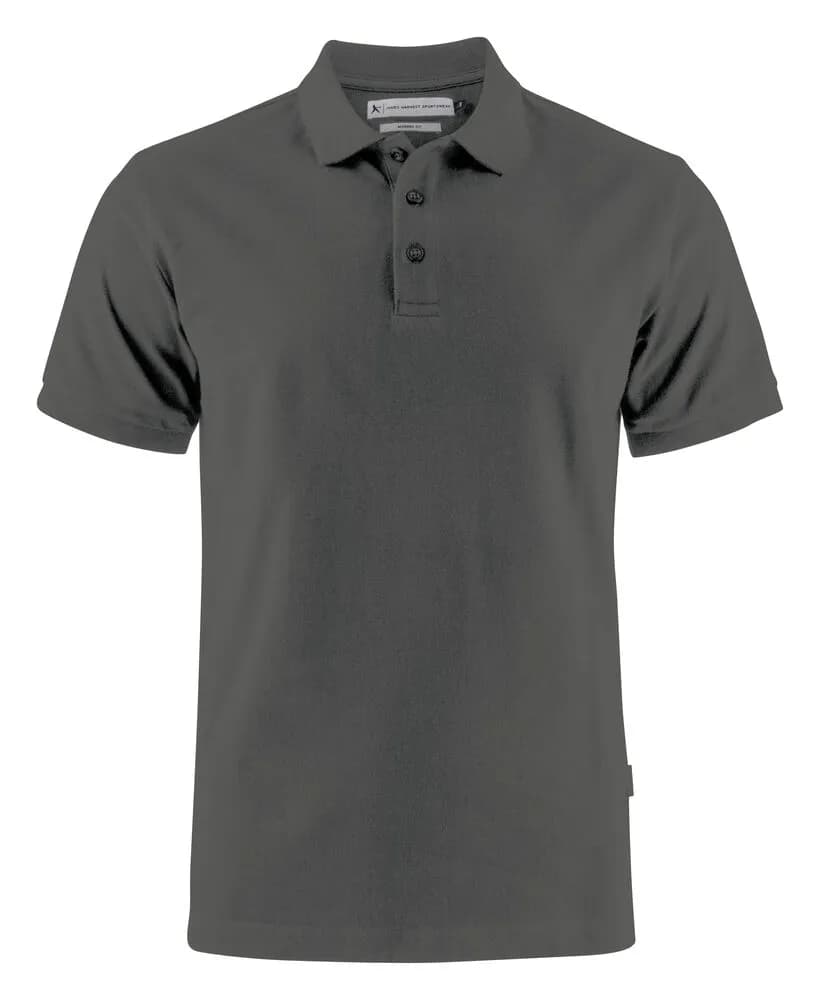 Neptune Polo Pique Regular Fit Herren - Grau