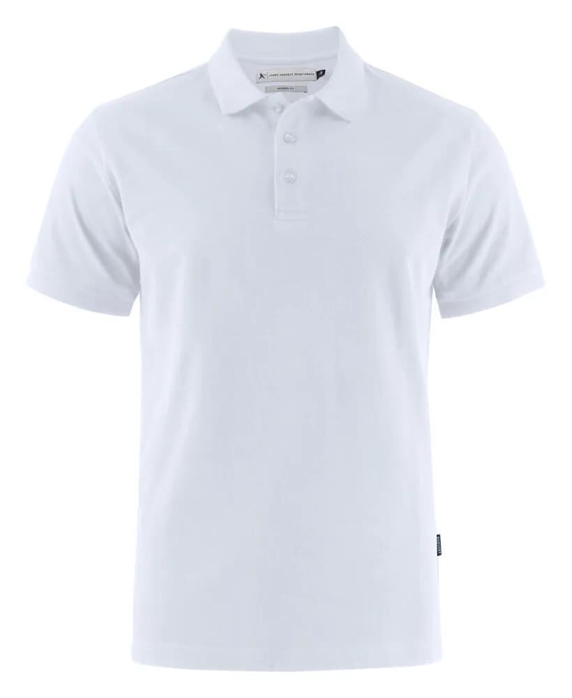 Neptune Modern Polo Pique Slim Fit Herren - Weiß