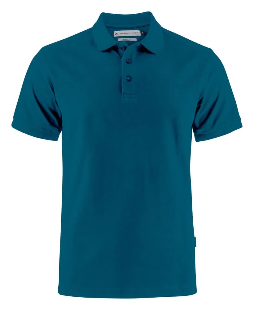 Neptune Modern Polo Pique Slim Fit Herren - Petrol