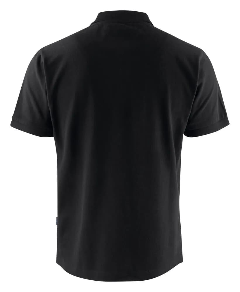 Neptune Modern Polo Pique Slim Fit Herren - Schwarz