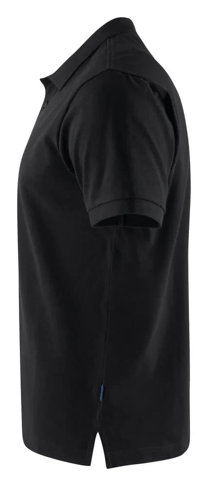 Neptune Modern Polo Pique Slim Fit Herren - Schwarz