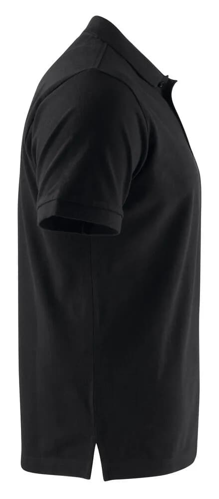 Neptune Modern Polo Pique Slim Fit Herren - Schwarz