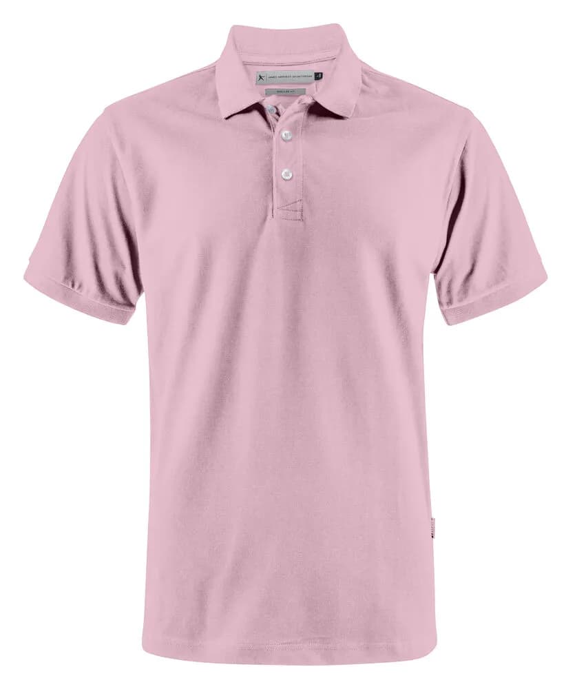 Sunset Polo Pique Regular Fit Herren - Rosa