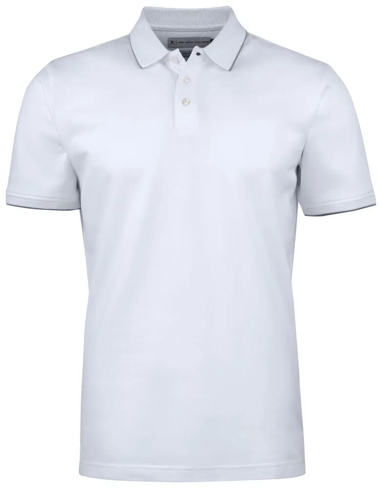 Greenville Polo Regular Fit Herren - Weiß