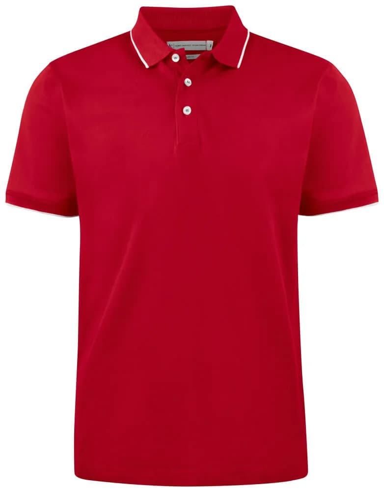 Greenville Polo Regular Fit Herren - Rot